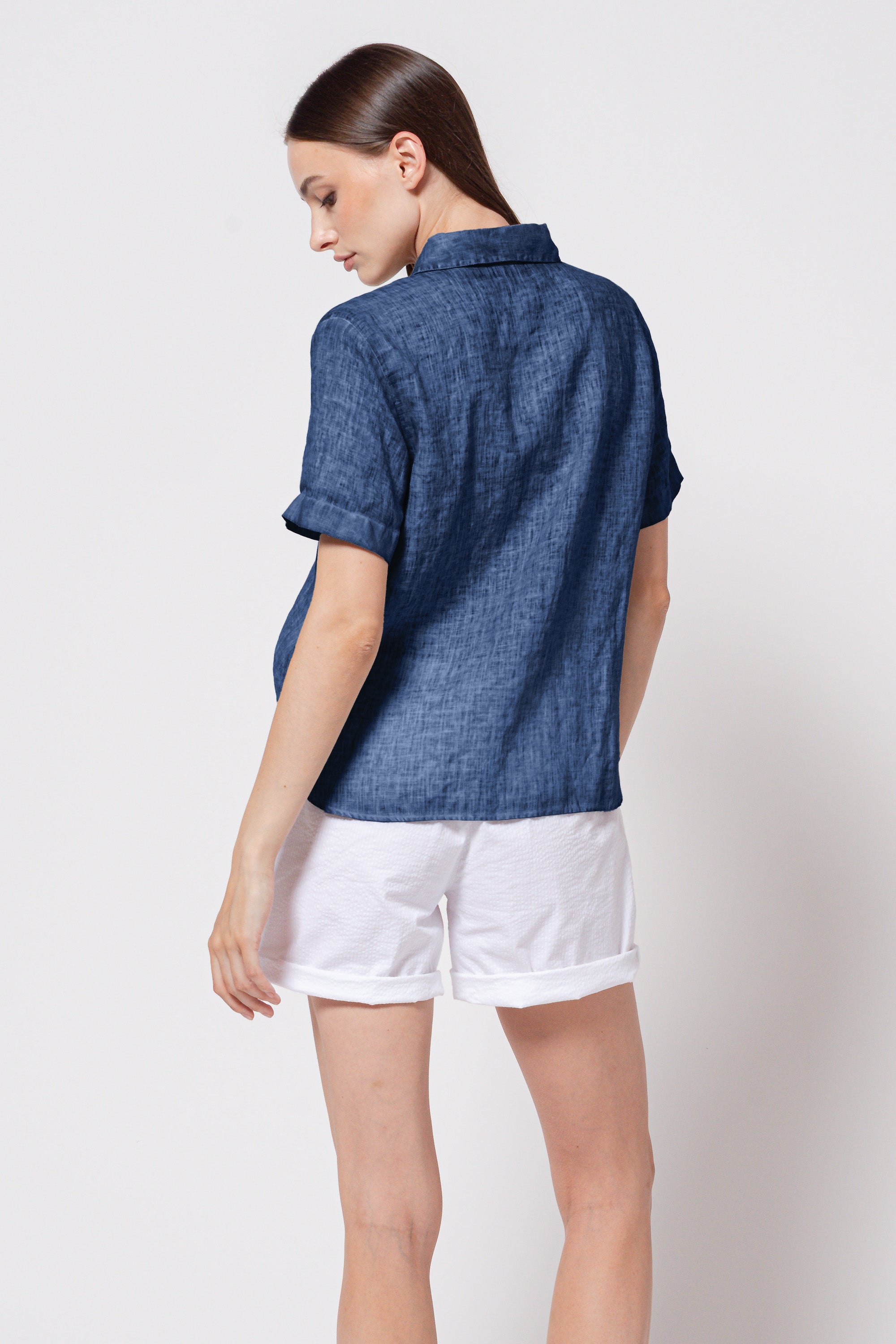 SANNA LINEN SHIRT - PLOUMANAC'H - NAUTICO