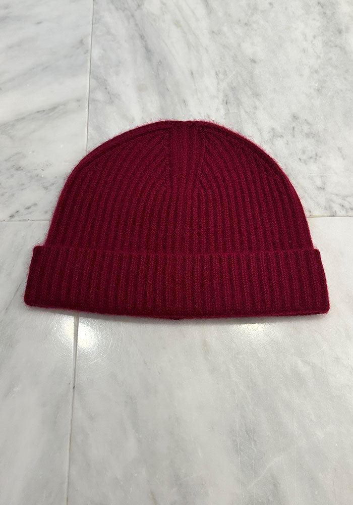 LUXE CASHMERE 6 PLY FISHERMAN RIB HAT