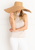 ON HOLIDAY - OVERSIZED WIDE BRIM SUN HAT - SDH