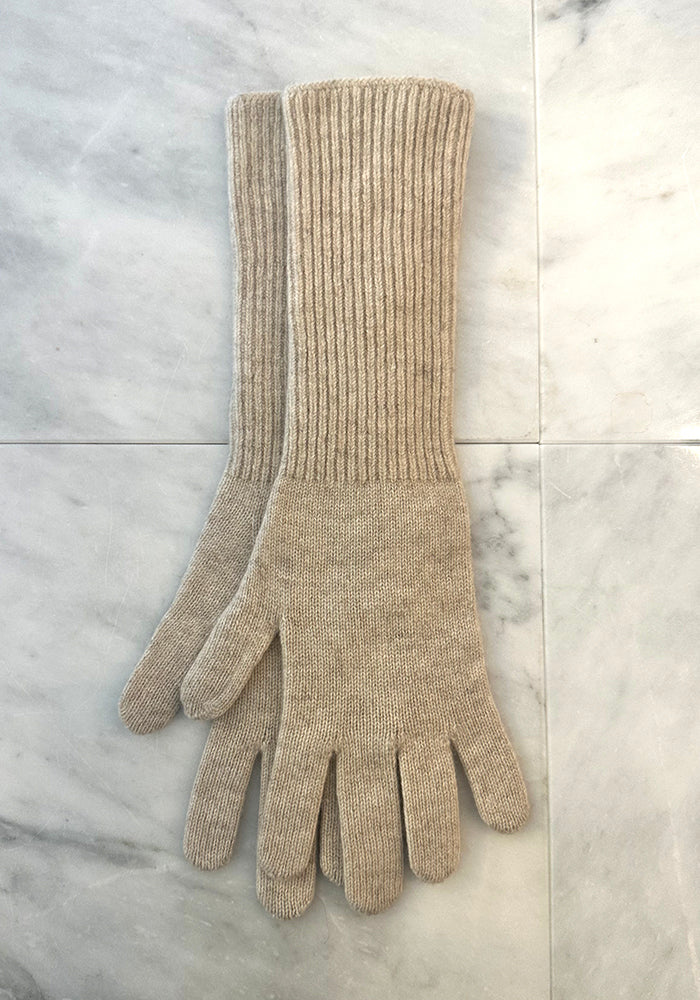 NEW LONG CASHMERE GLOVES