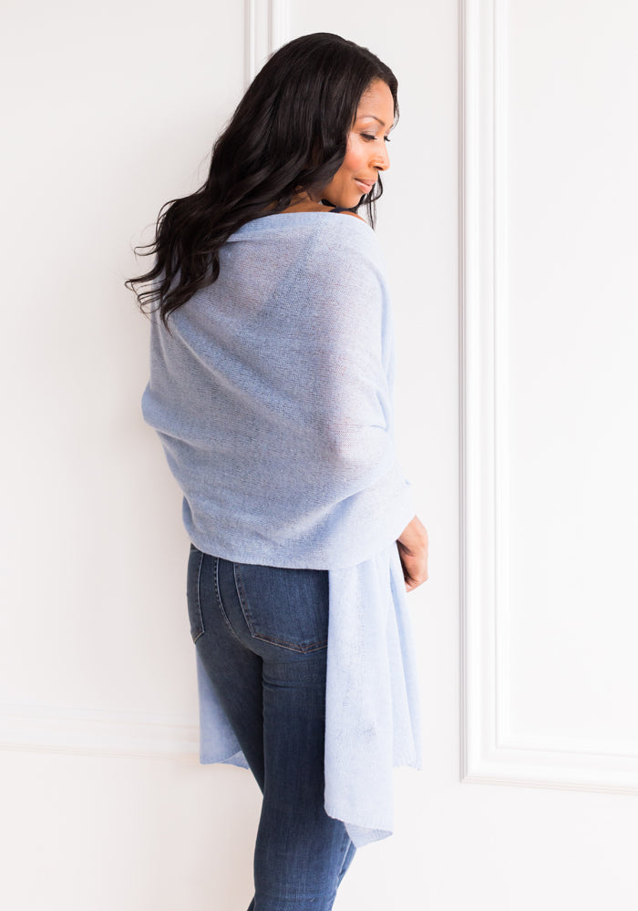 THE EVERYDAY CLASSIC CASHMERE WRAP + SCARF