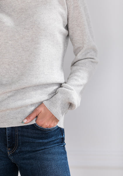 Fluffy cashmere clearance sweater