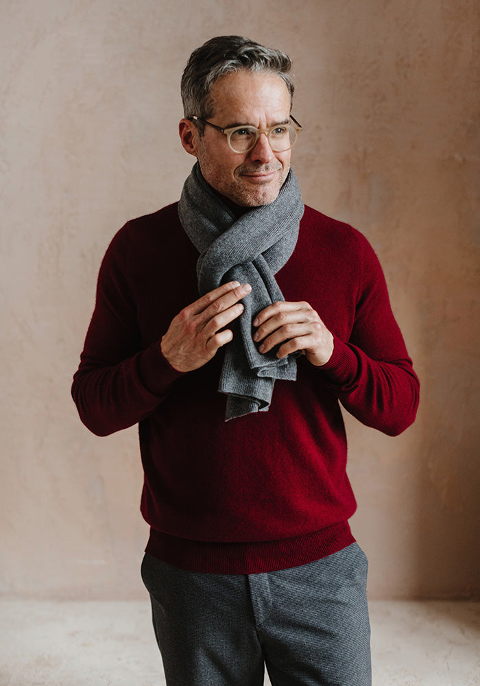CLASSIC CASHMERE SCARF - MENS
