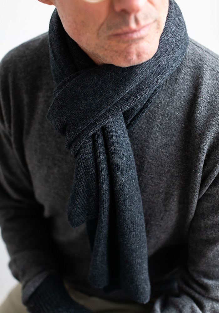 CLASSIC CASHMERE SCARF - MENS