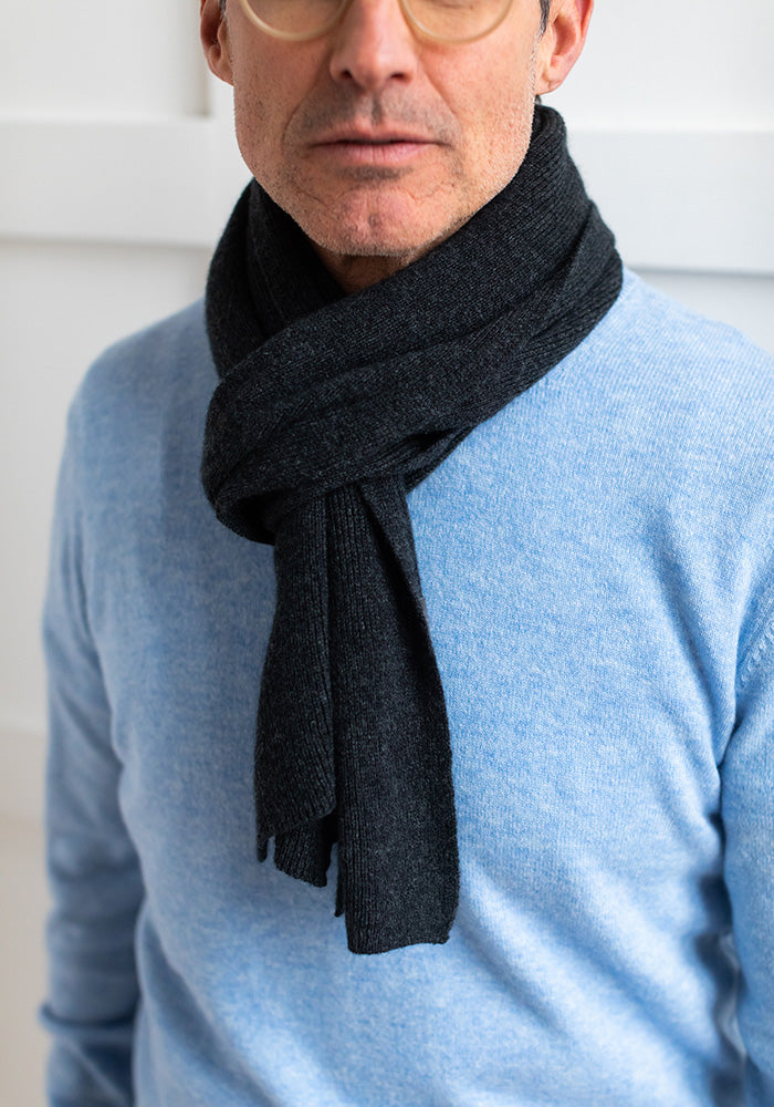 CLASSIC CASHMERE SCARF - MENS