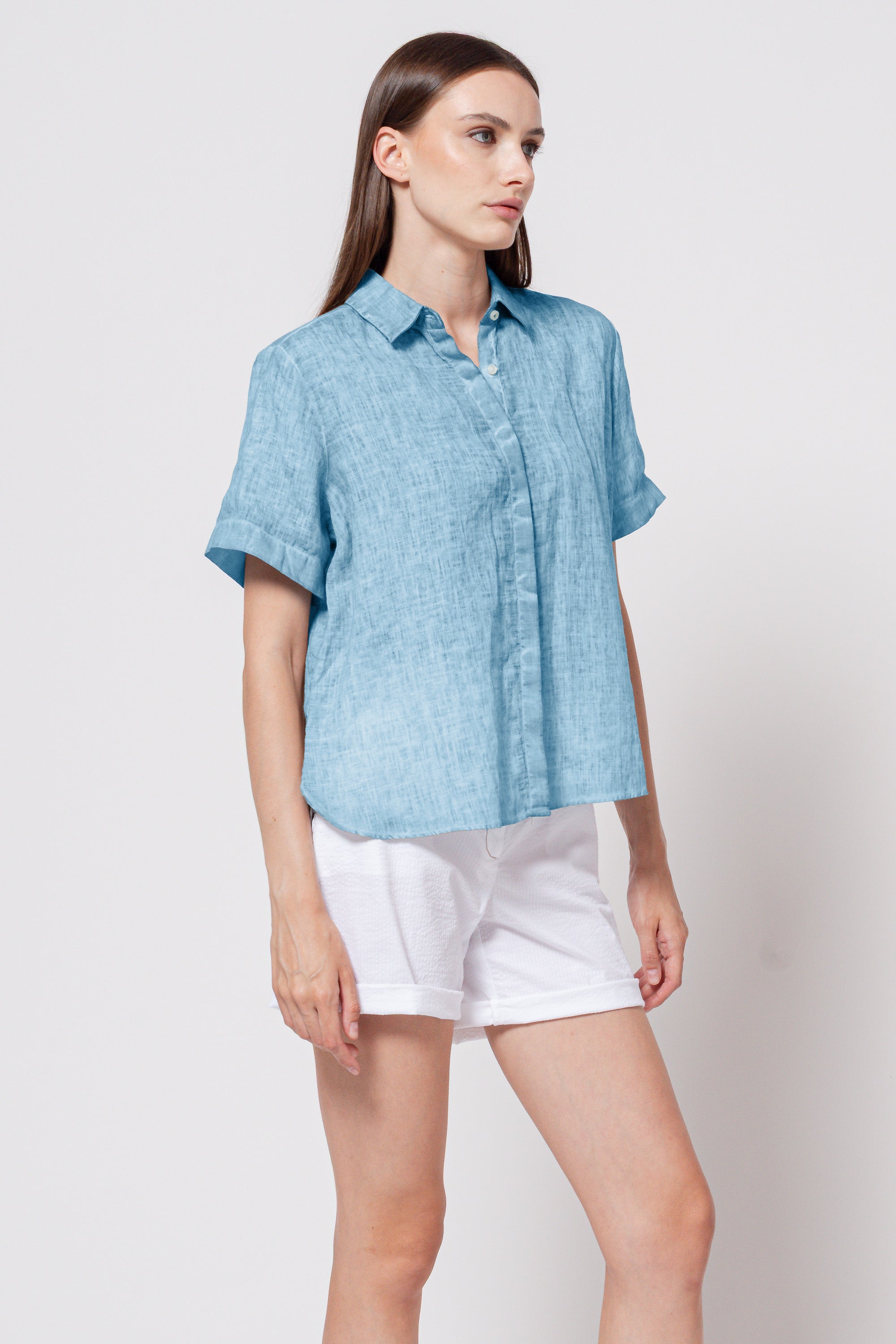 SANNA LINEN SHIRT - PLOUMANAC'H - EGEO