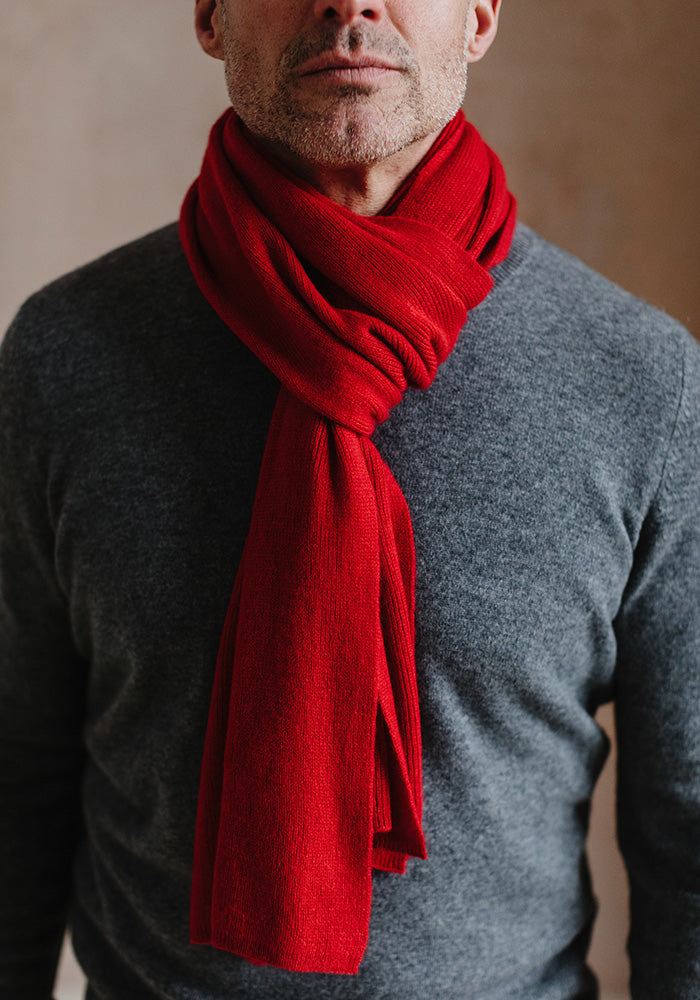 CLASSIC CASHMERE SCARF - MENS
