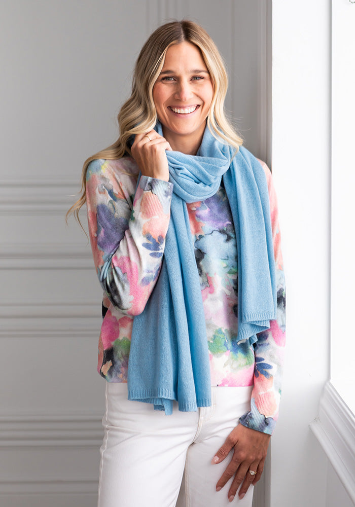 THE EVERYDAY CLASSIC CASHMERE WRAP + SCARF