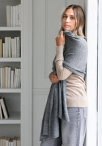 THE EVERYDAY WRAP + SCARF SPARKLE YARN