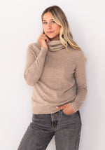 NEW WOMEN'S COWL NECK - MUSHROOM