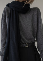 BLACK FRIDAY SCARF - BLACK