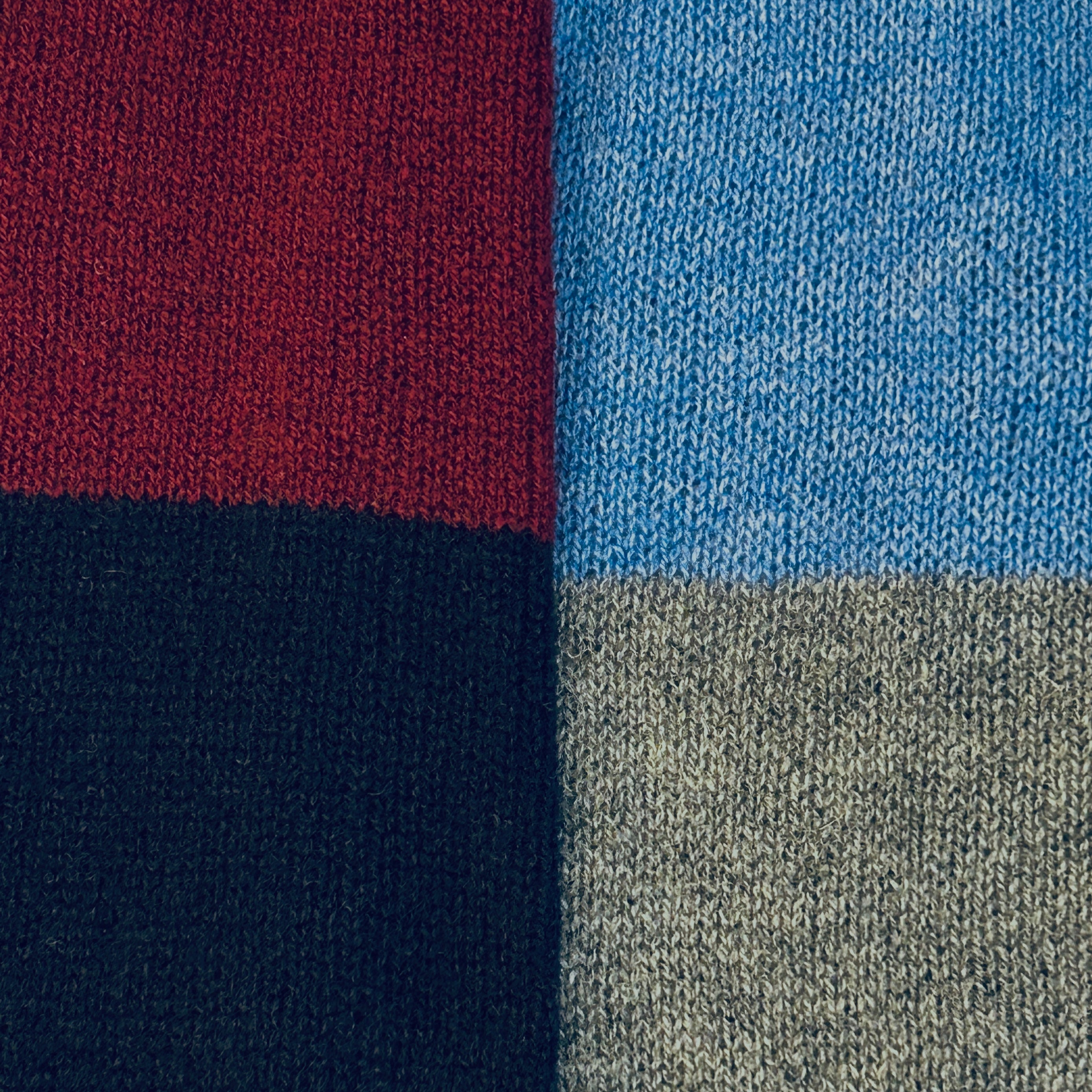 THE EVERYDAY WRAP + SCARF COLOUR BLOCK - MULTI BLOCK