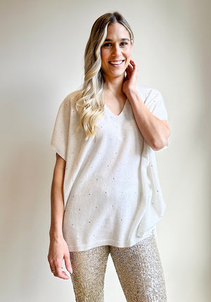 CRYSTAL VEE POPOVER - KINROSS - IVORY