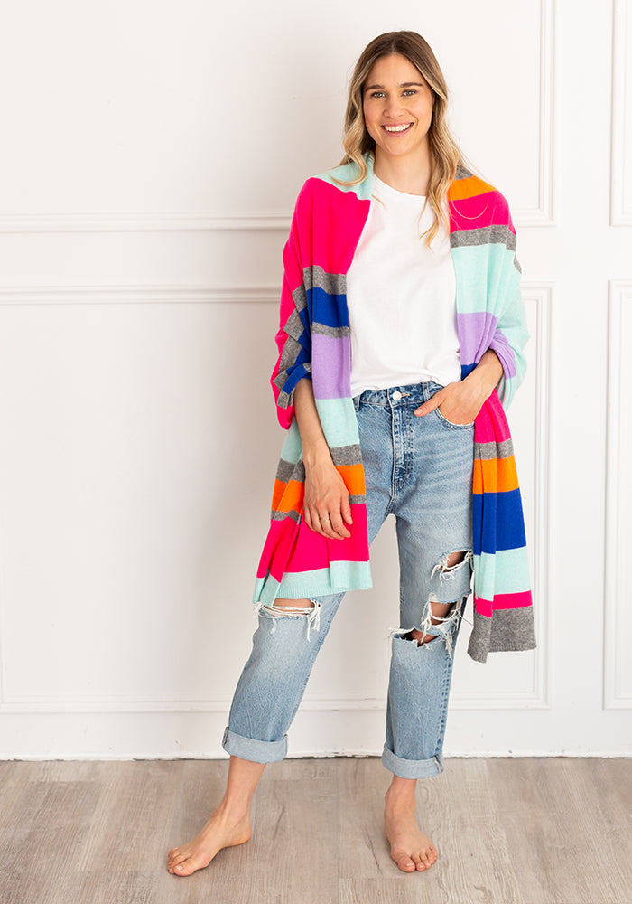 NEW CRAZY STRIPE SCARF
