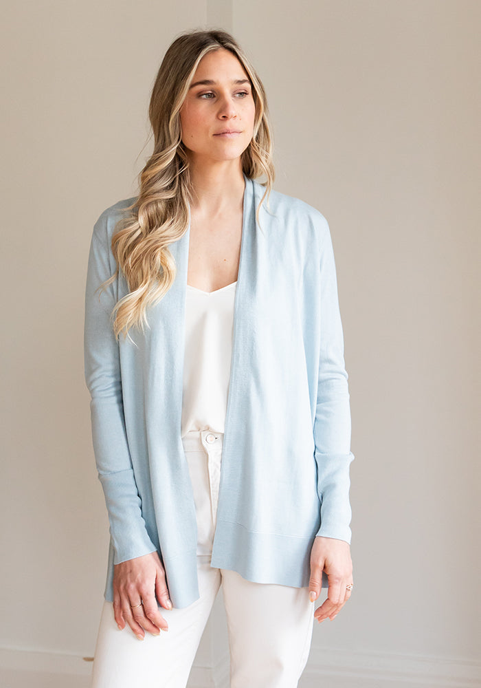 EASY CARDIGAN - KINROSS - SURF