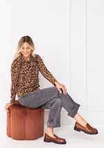 LEOPARD CREW - KINROSS - CAMEL MULTI