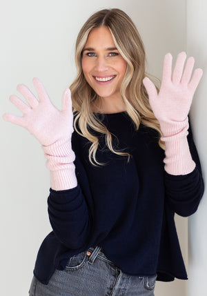 NEW LONG CASHMERE GLOVES