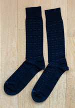 MEN'S CASHMERE SOCKS - MICRO DOT