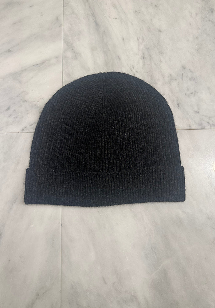 NEW CASHMERE RIBBED HAT