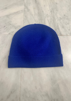 NEW CASHMERE RIBBED HAT