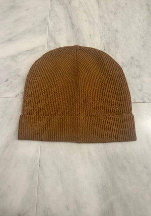 NEW CASHMERE RIBBED HAT