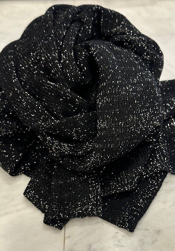 THE EVERYDAY WRAP + SCARF SPARKLE YARN