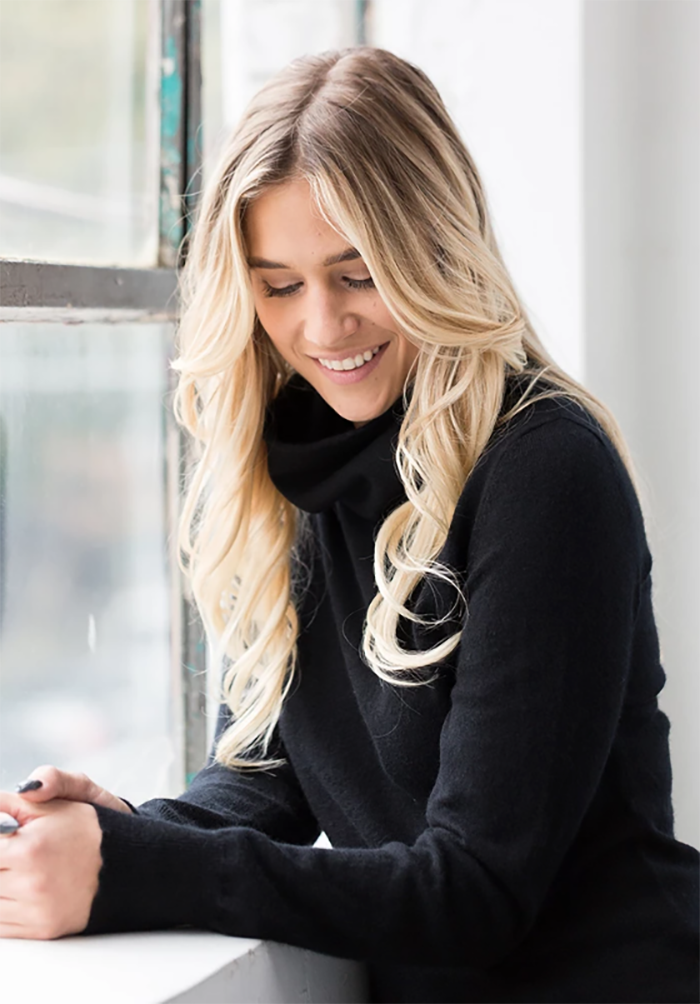 NEW WOMEN'S COWL NECK - BLACK