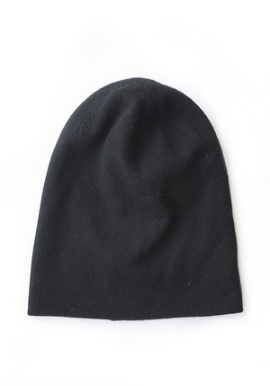 Long Skull Cashmere Hat  - 100% Mongolian Cashmere by The Cashmere Shop
