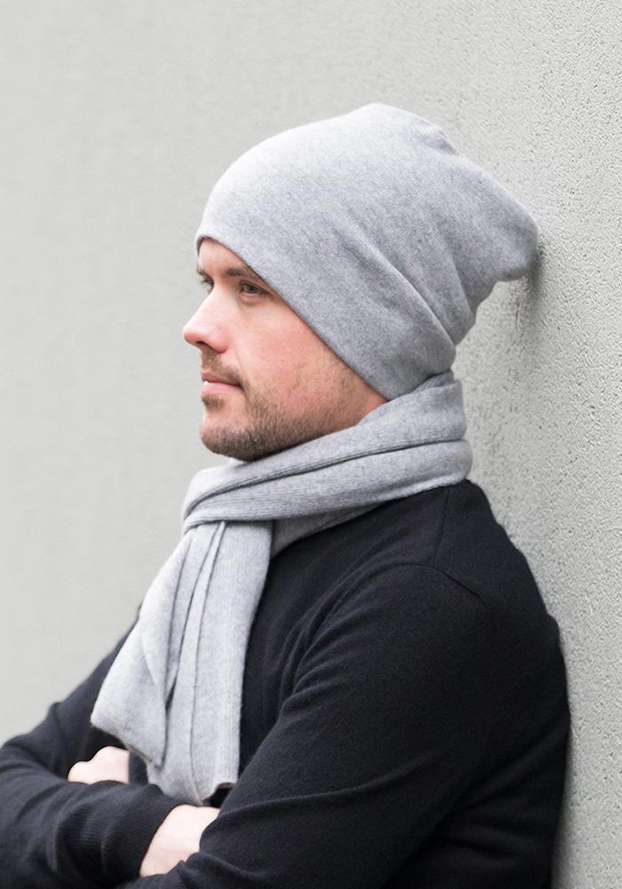 LONG SKULL HAT - MENS