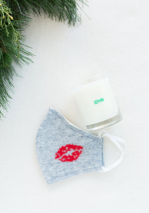 FACE MASK & CANDLE HOLIDAY SET