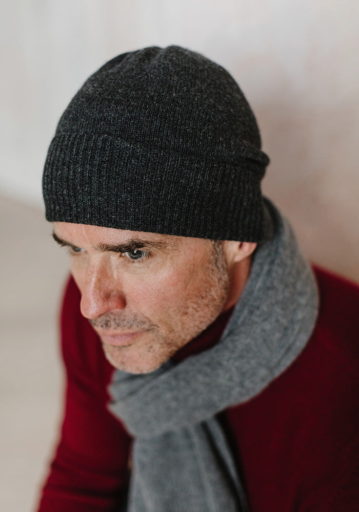 CLASSIC CASHMERE HAT - MENS