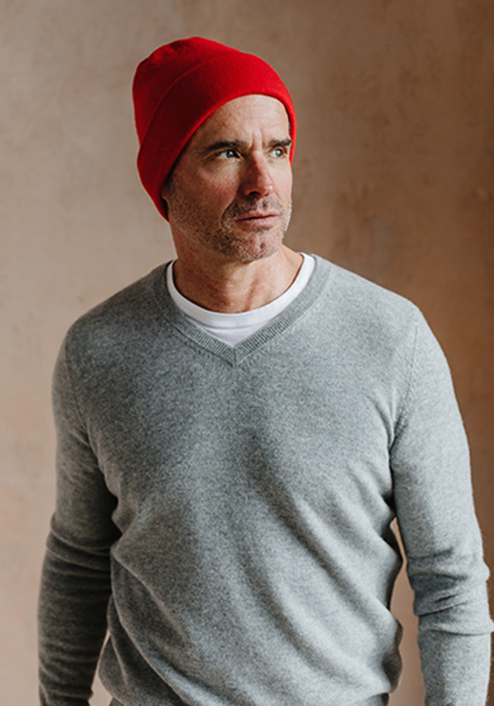 LONG SKULL HAT - MENS